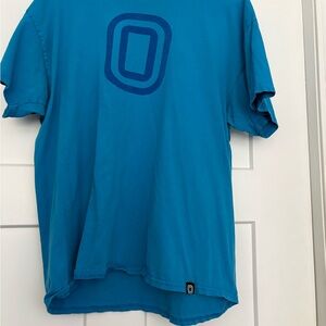 Blue Overtime Graphic Men's Shirt